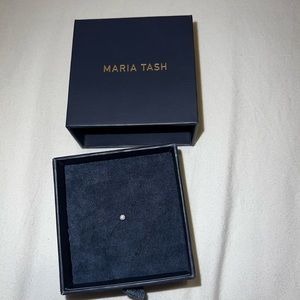 Maria Tash earring smallest one white gold…
